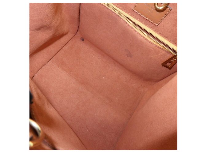 Louis Vuitton Monogram Fold Tote PM 2Way Bag Cerise Creme Noir M45389 - vista 21