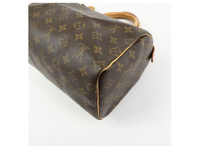 Louis Vuitton Monogram Speedy 25 Boston Bag Hand Bag Brown M41528 - vista 14