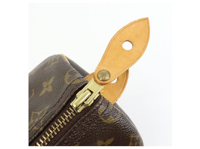 Louis Vuitton Monogram Speedy 25 Boston Bag Hand Bag Brown M41528 - vista 18