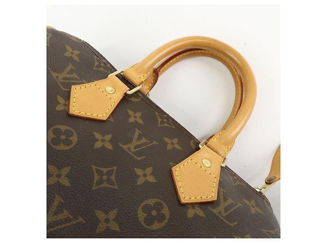 Louis Vuitton Monogram Speedy 25 Boston Bag Hand Bag Brown M41528 - vista 6