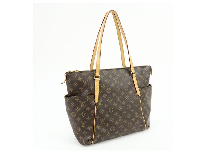 Louis Vuitton Monogram Totally MM Tote Bag Shoulder Bag Brown M56689 - vista 4