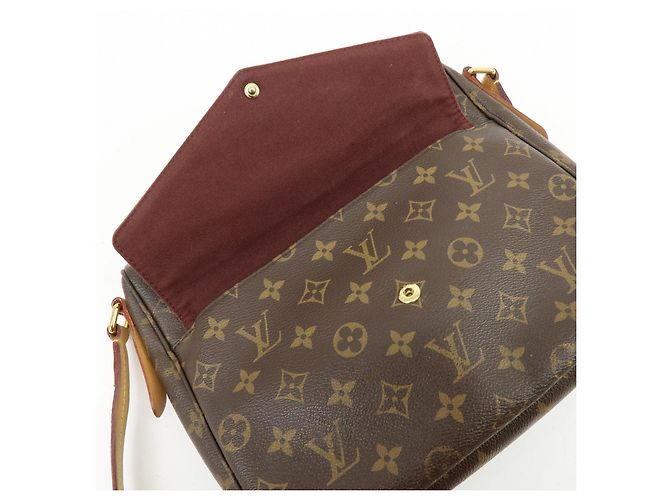 Borsa a Tracolla Louis Vuitton Monogram Mabillon Shoulder Brown M41679 - vista 20