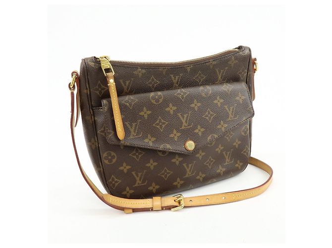 Borsa a Tracolla Louis Vuitton Monogram Mabillon Shoulder Brown M41679 - vista 4