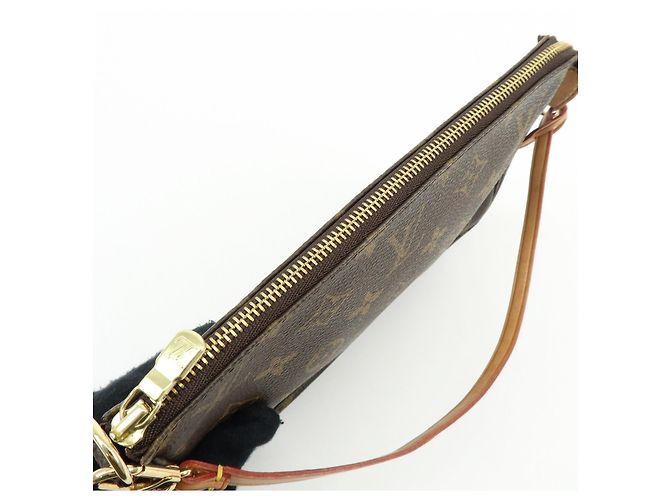 Louis Vuitton Monogram Pochette Accessoires Pouch Hand Bag Brown M51980 - vista 20