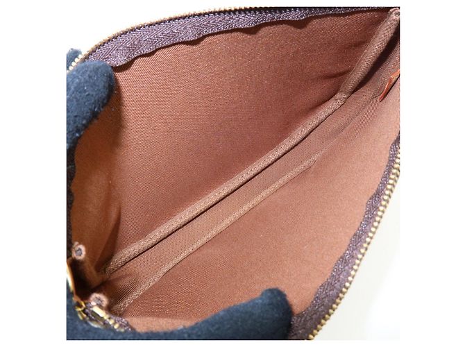 Louis Vuitton Monogram Pochette Accessoires Pouch Hand Bag Brown M51980 - vista 21