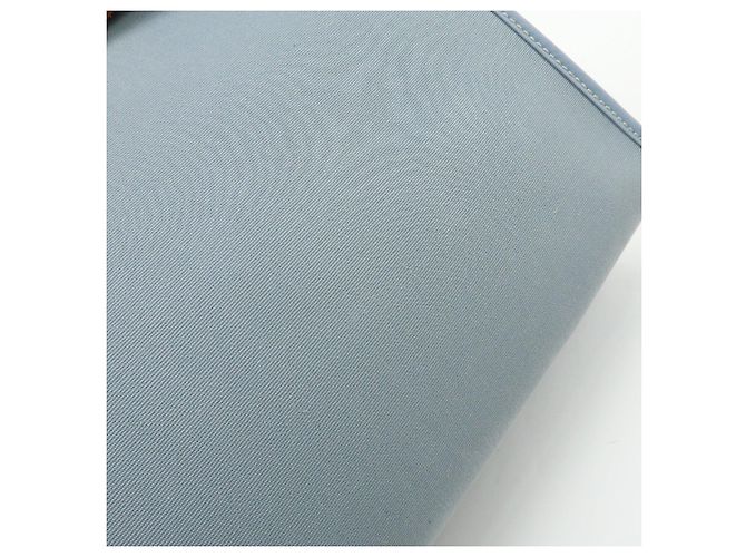 Hermès HERMES Herline Herbag Zip PM Toile Officier Vache Hunter Borsa 2Way Blu - vista 13