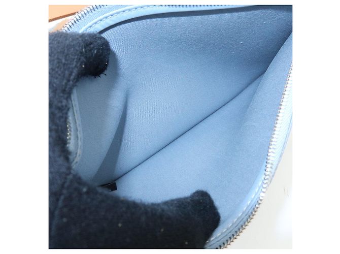 Hermès HERMES Herline Herbag Zip PM Toile Officier Vache Hunter Borsa 2Way Blu - vista 21