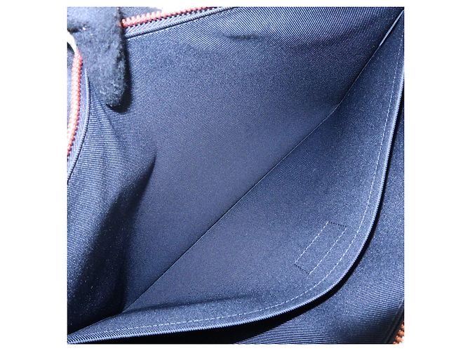 Louis Vuitton Monogram Ink Upside Down Pochette Apollo Navy M62905 - vista 21