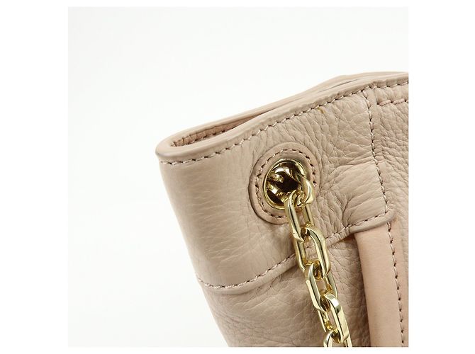 TORY BURCH Borsa a Tracolla e Tote Britten in Pelle con Catena Logo Rosa - vista 15