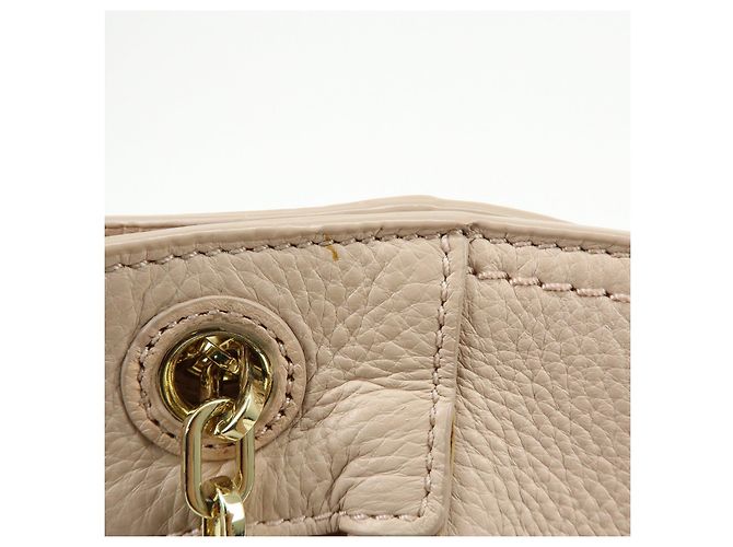 TORY BURCH Borsa a Tracolla e Tote Britten in Pelle con Catena Logo Rosa - vista 16