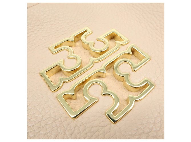 TORY BURCH Borsa a Tracolla e Tote Britten in Pelle con Catena Logo Rosa - vista 17