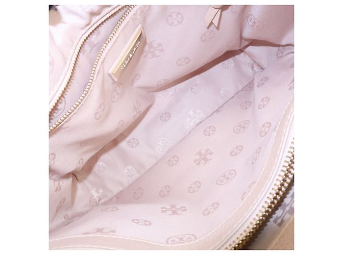 TORY BURCH Borsa a Tracolla e Tote Britten in Pelle con Catena Logo Rosa - vista 23