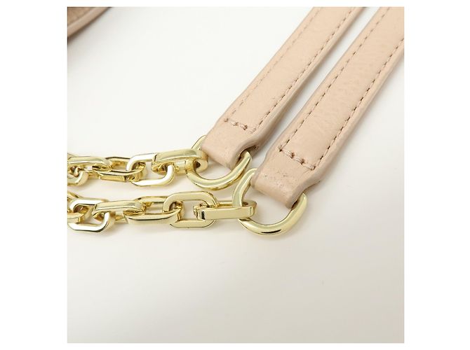 TORY BURCH Borsa a Tracolla e Tote Britten in Pelle con Catena Logo Rosa - vista 9
