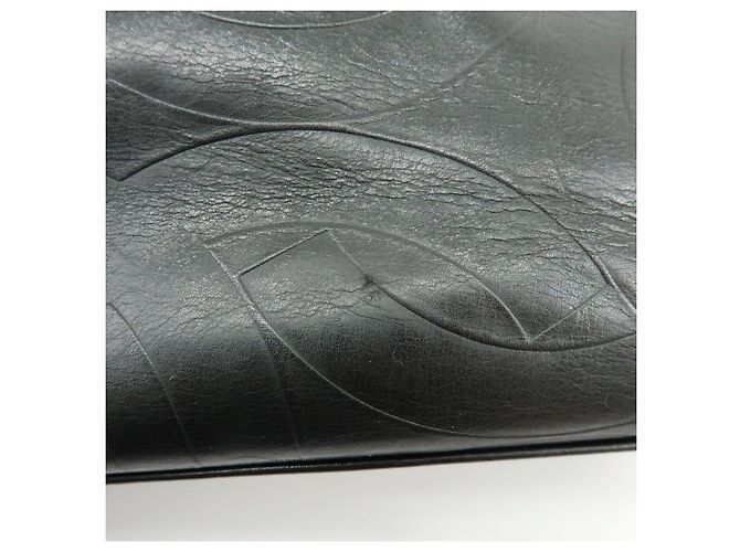 Borsa Tote e Borsa a Tracolla CHANEL COCO Mark in pelle di agnello nera - vista 14