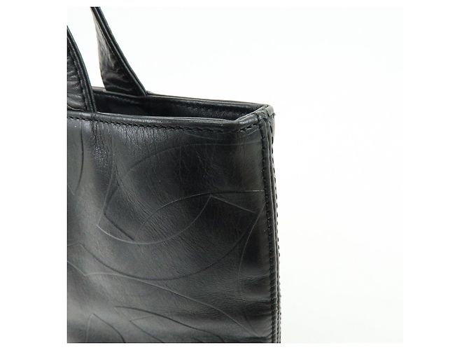 Borsa Tote e Borsa a Tracolla CHANEL COCO Mark in pelle di agnello nera - vista 15