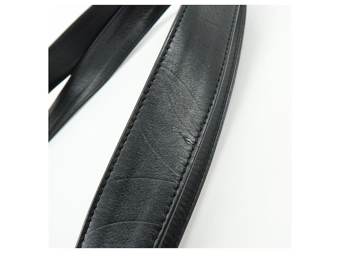 Borsa Tote e Borsa a Tracolla CHANEL COCO Mark in pelle di agnello nera - vista 8