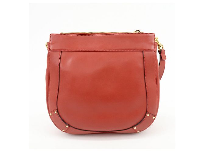 Chloé Borsa a spalla Chloe Eden in pelle Borsa crossbody con nappe Rossa - vista 2