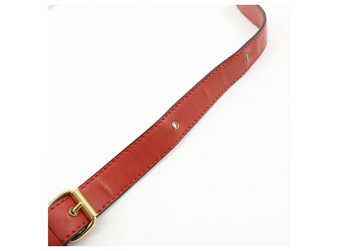 Chloé Borsa a spalla Chloe Eden in pelle Borsa crossbody con nappe Rossa - vista 7