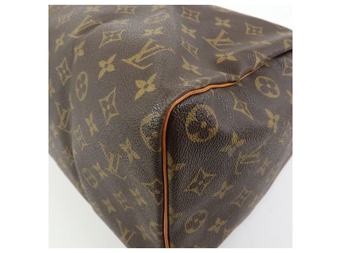 Borsa a mano Louis Vuitton Monogram Speedy 40 Borsa Boston Marrone M41522 - vista 12