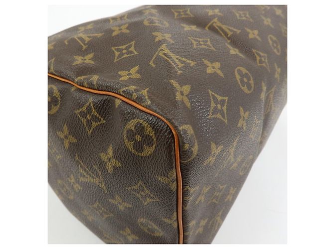 Borsa a mano Louis Vuitton Monogram Speedy 40 Borsa Boston Marrone M41522 - vista 13