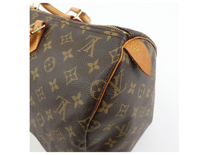 Borsa a mano Louis Vuitton Monogram Speedy 40 Borsa Boston Marrone M41522 - vista 17
