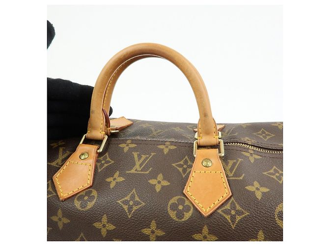 Borsa a mano Louis Vuitton Monogram Speedy 40 Borsa Boston Marrone M41522 - vista 6