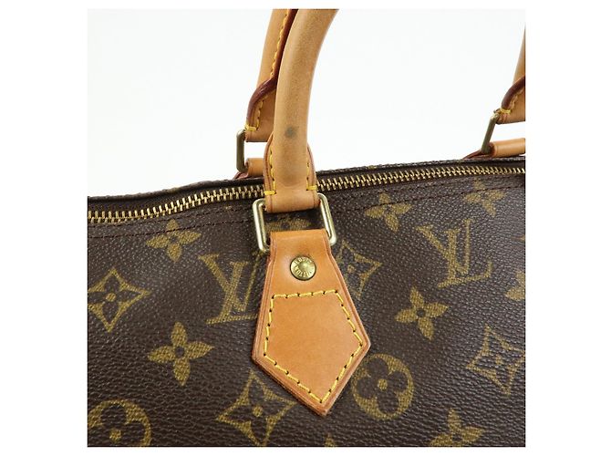 Borsa a mano Louis Vuitton Monogram Speedy 40 Borsa Boston Marrone M41522 - vista 8