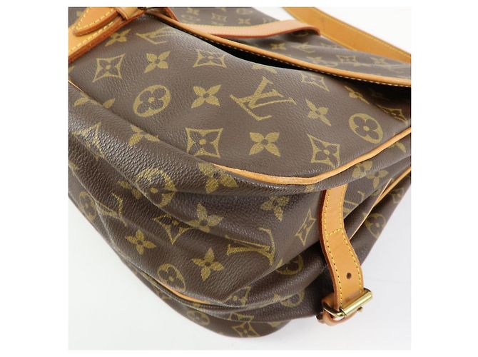 Louis Vuitton Monogram Saumur 35 Shoulder Bag Brown M42254 - vista 11