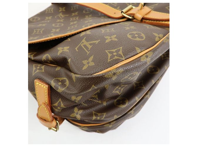 Louis Vuitton Monogram Saumur 35 Shoulder Bag Brown M42254 - vista 12
