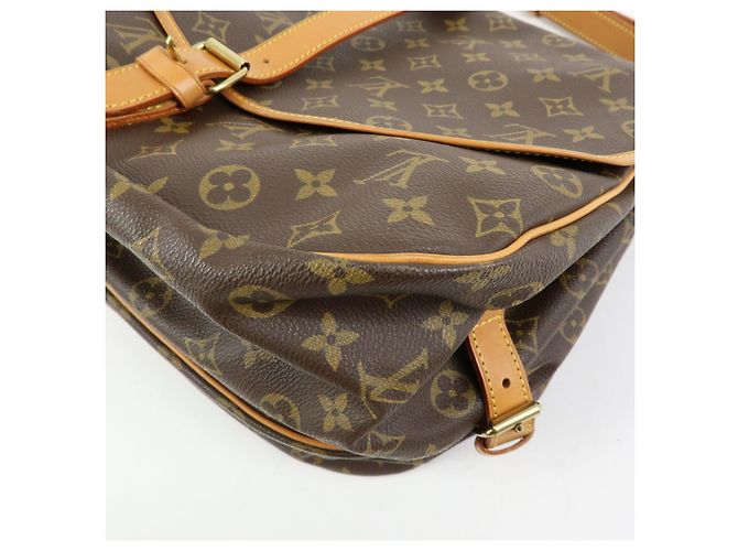 Louis Vuitton Monogram Saumur 35 Shoulder Bag Brown M42254 - vista 13