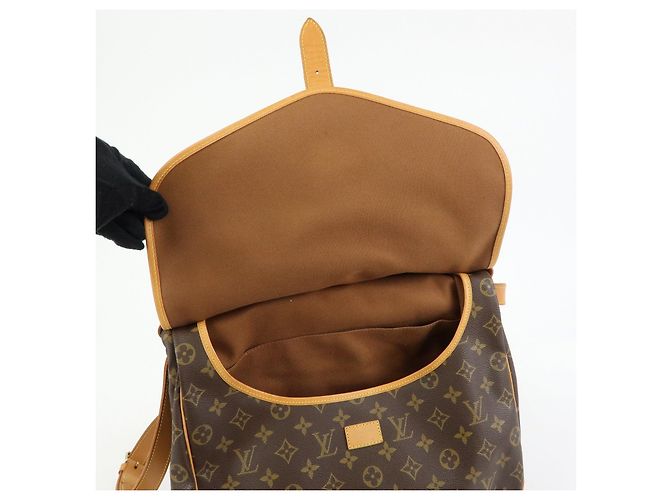 Louis Vuitton Monogram Saumur 35 Shoulder Bag Brown M42254 - vista 17