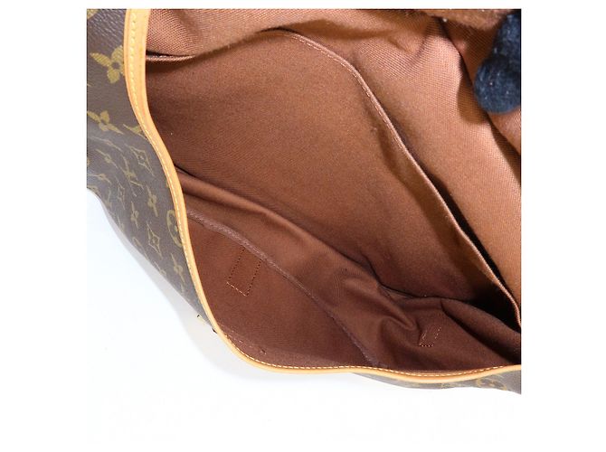 Louis Vuitton Monogram Saumur 35 Shoulder Bag Brown M42254 - vista 18