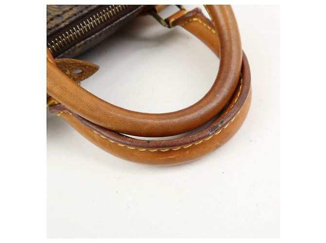 Louis Vuitton Monogram Mini Speedy & Strap 2Way Hand Bag Brown M41534 - vista 12