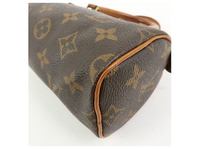 Louis Vuitton Monogram Mini Speedy & Strap 2Way Hand Bag Brown M41534 - vista 15