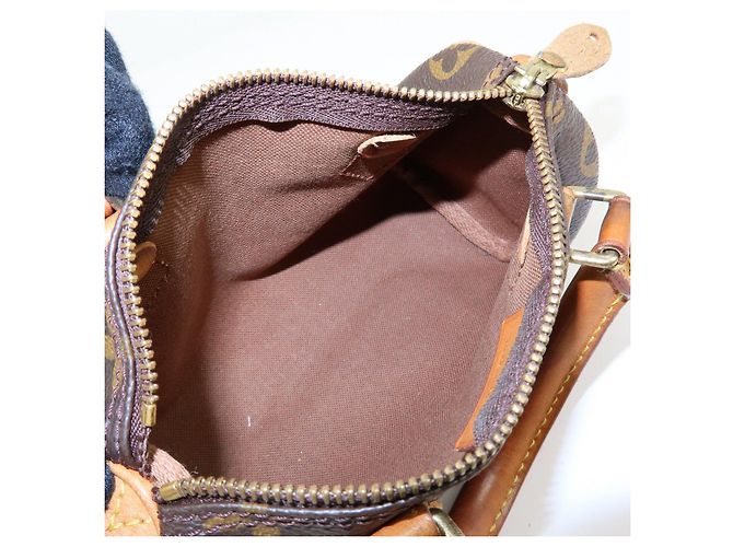 Louis Vuitton Monogram Mini Speedy & Strap 2Way Hand Bag Brown M41534 - vista 22
