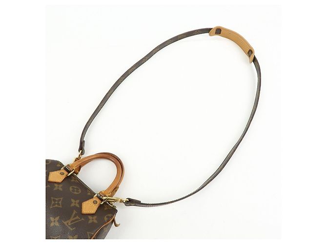 Louis Vuitton Monogram Mini Speedy & Strap 2Way Hand Bag Brown M41534 - vista 6