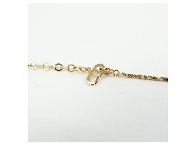 Collana Choker in metallo con logo CD Christian Dior Oro - vista 10