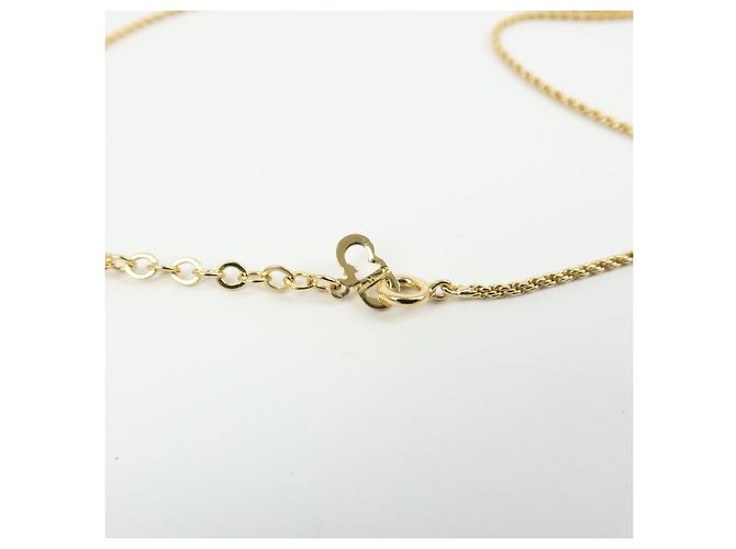 Collana Choker in metallo con logo CD Christian Dior Oro - vista 9
