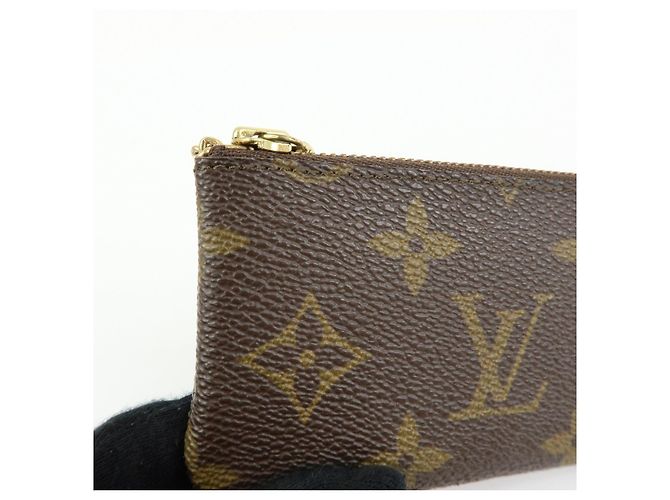 Louis Vuitton Monogram Pochette Cles Coin Case Key Case M62650 - vista 12