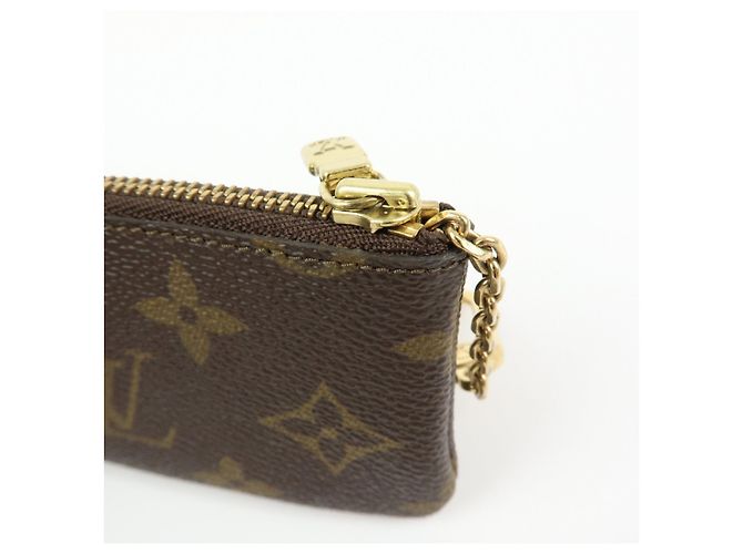 Louis Vuitton Monogram Pochette Cles Coin Case Key Case M62650 - vista 15