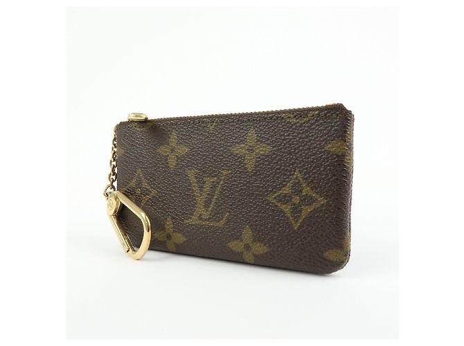 Louis Vuitton Monogram Pochette Cles Coin Case Key Case M62650 - vista 3