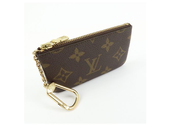 Louis Vuitton Monogram Pochette Cles Coin Case Key Case M62650 - vista 4