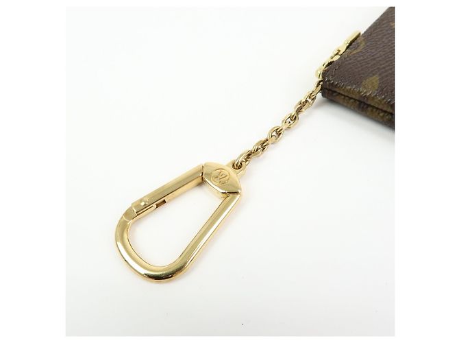 Louis Vuitton Monogram Pochette Cles Coin Case Key Case M62650 - vista 6