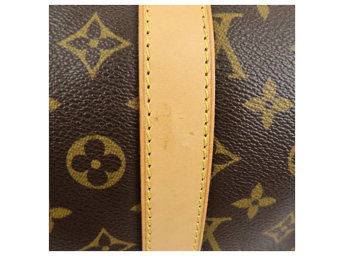 Louis Vuitton Monogram Keep All Bandouliere 55 Borsa Boston M41414 - vista 16