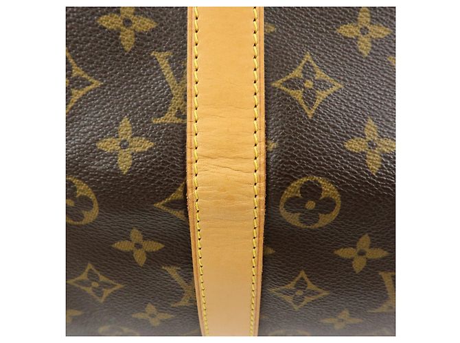 Louis Vuitton Monogram Keep All Bandouliere 55 Borsa Boston M41414 - vista 18