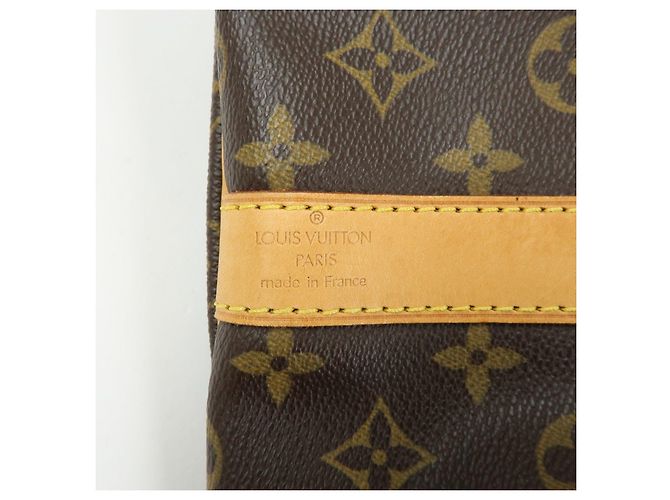 Louis Vuitton Monogram Keep All Bandouliere 55 Borsa Boston M41414 - vista 23