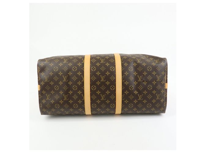 Louis Vuitton Monogram Keep All Bandouliere 55 Borsa Boston M41414 - vista 5