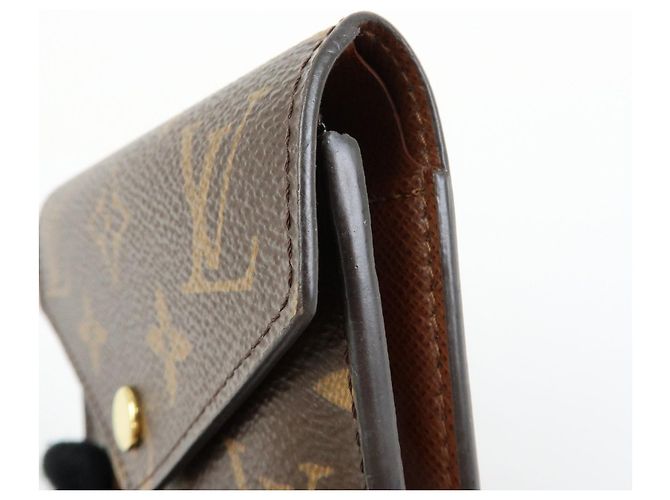 Louis Vuitton Monogram Portefeuille Victorine Tri-fold Wallet M62472 - vista 12