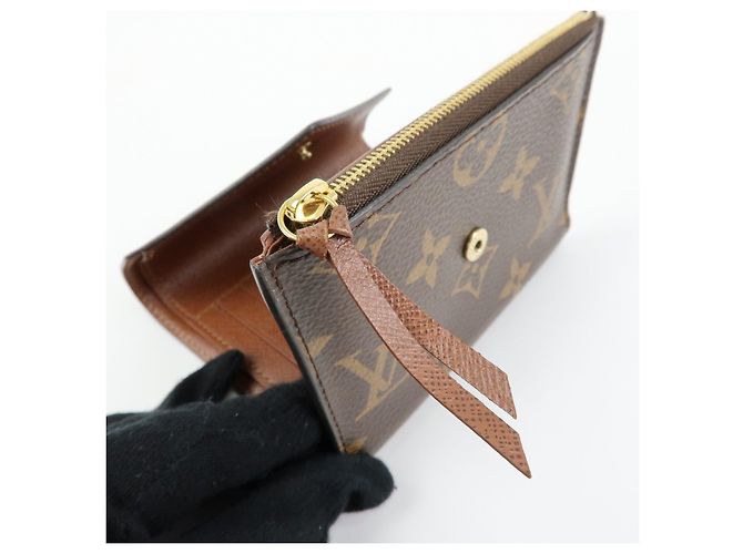 Louis Vuitton Monogram Portefeuille Victorine Tri-fold Wallet M62472 - vista 19