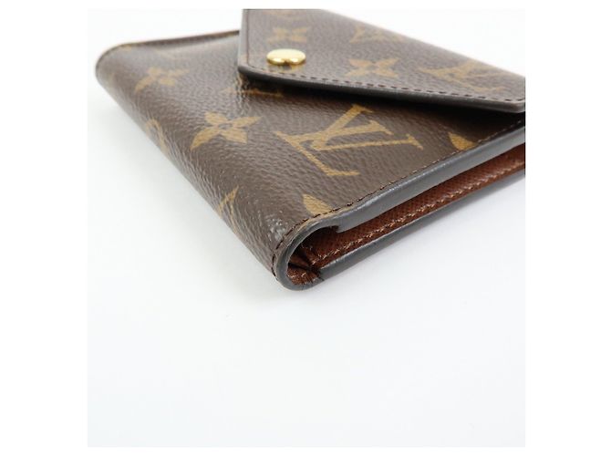 Louis Vuitton Monogram Portefeuille Victorine Tri-fold Wallet M62472 - vista 7